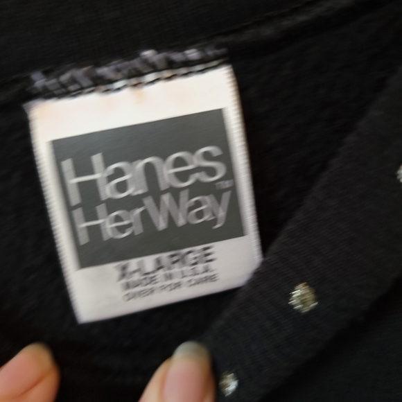 Vintage Handpainted Kitschy Valentines Sweater - Picture 5 of 7